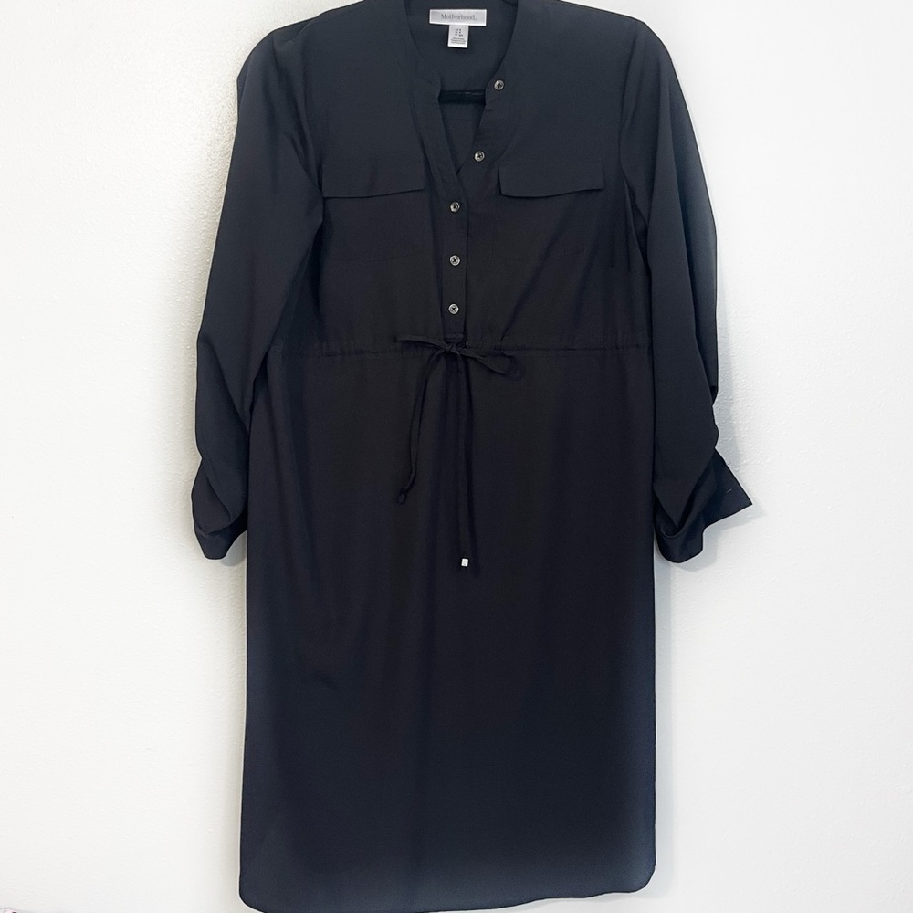 Motherhood Maternity Shirt Dress Size Small